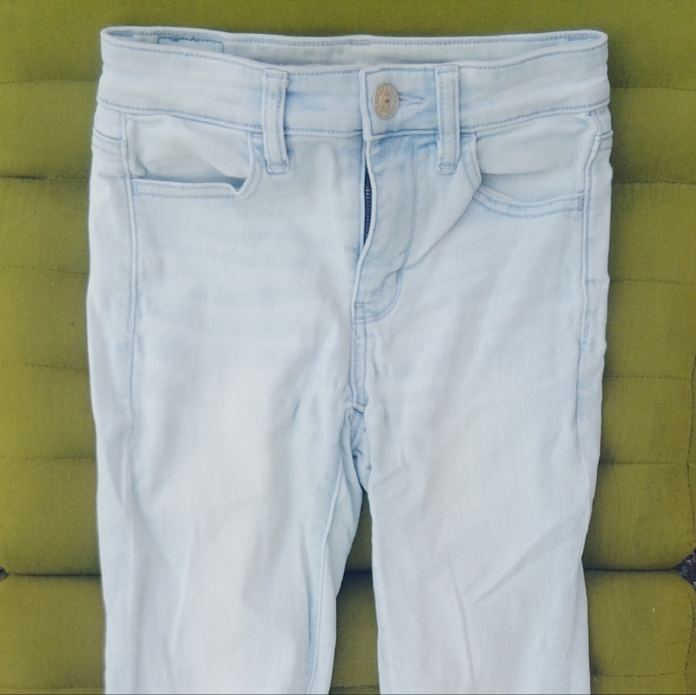 American Eagle Outfitters Next Level Stretch Hi-Rise Jeggings- Size- 00/Long